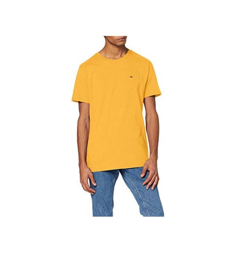 Tommy Hilfiger TJM Essential Solid tee Camiseta, Amarillo