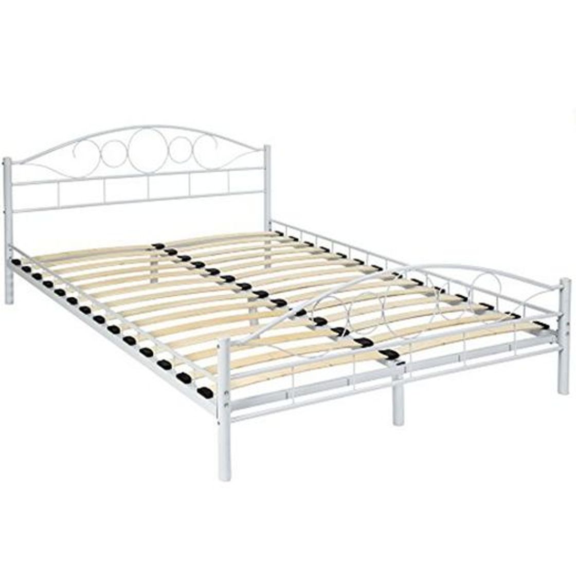 Places TecTake Cama de Metal Estructura con somier - Varios Modelos -