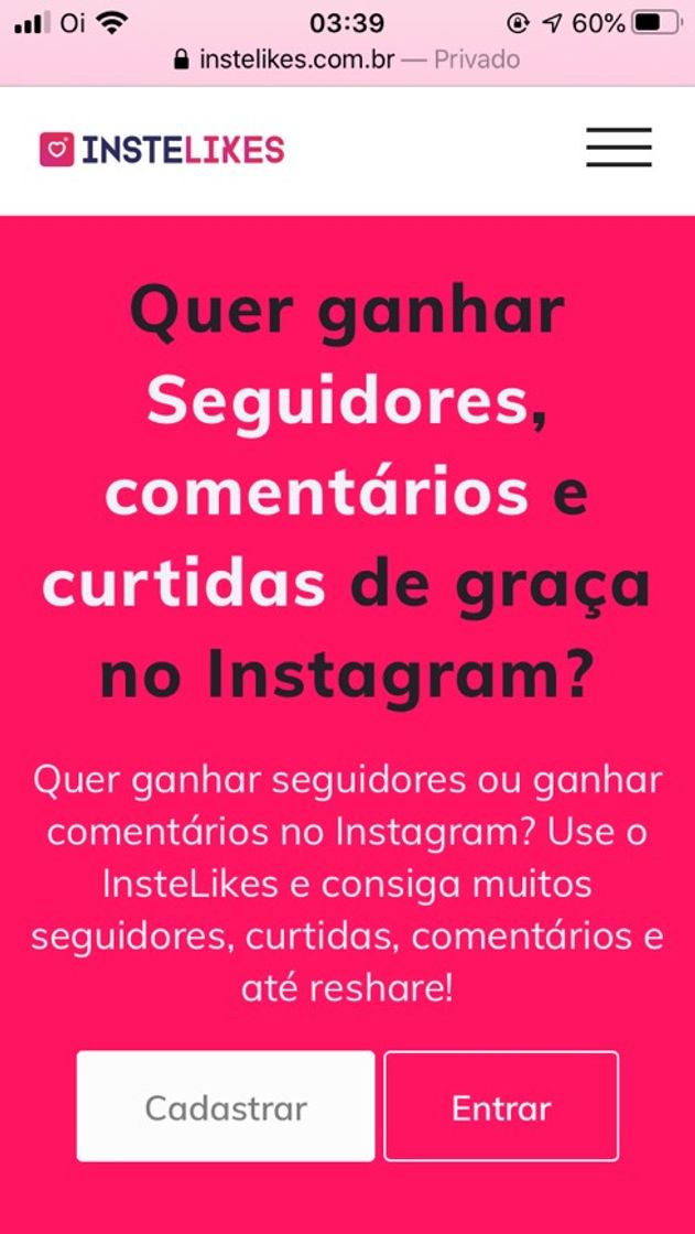 Moda Site para ganho de seguidores!!