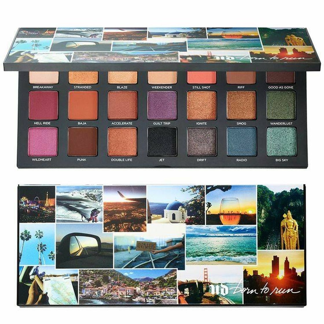 Product Burn to run eyeshadow palet