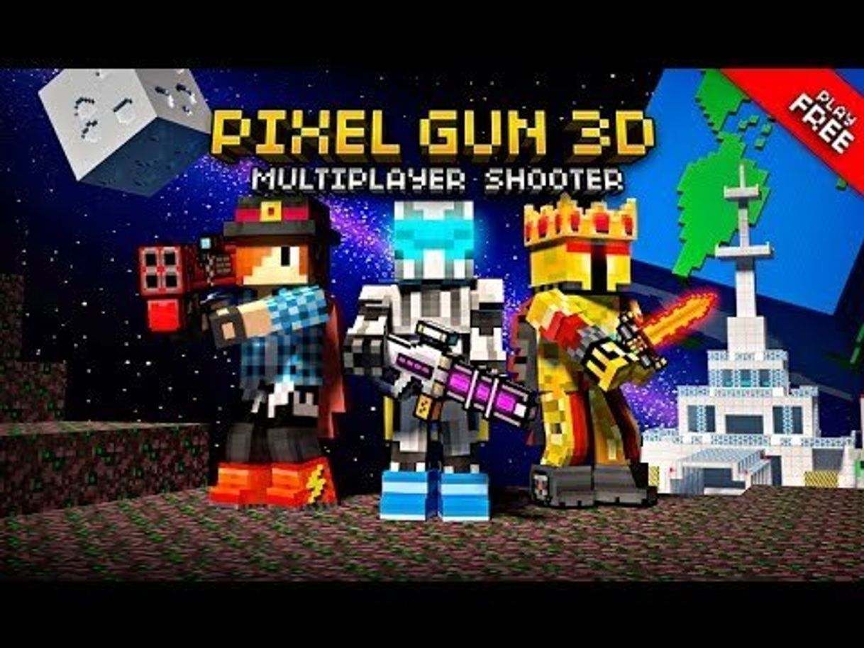 Videogames Pixel Gun 3D (Pocket Edition)