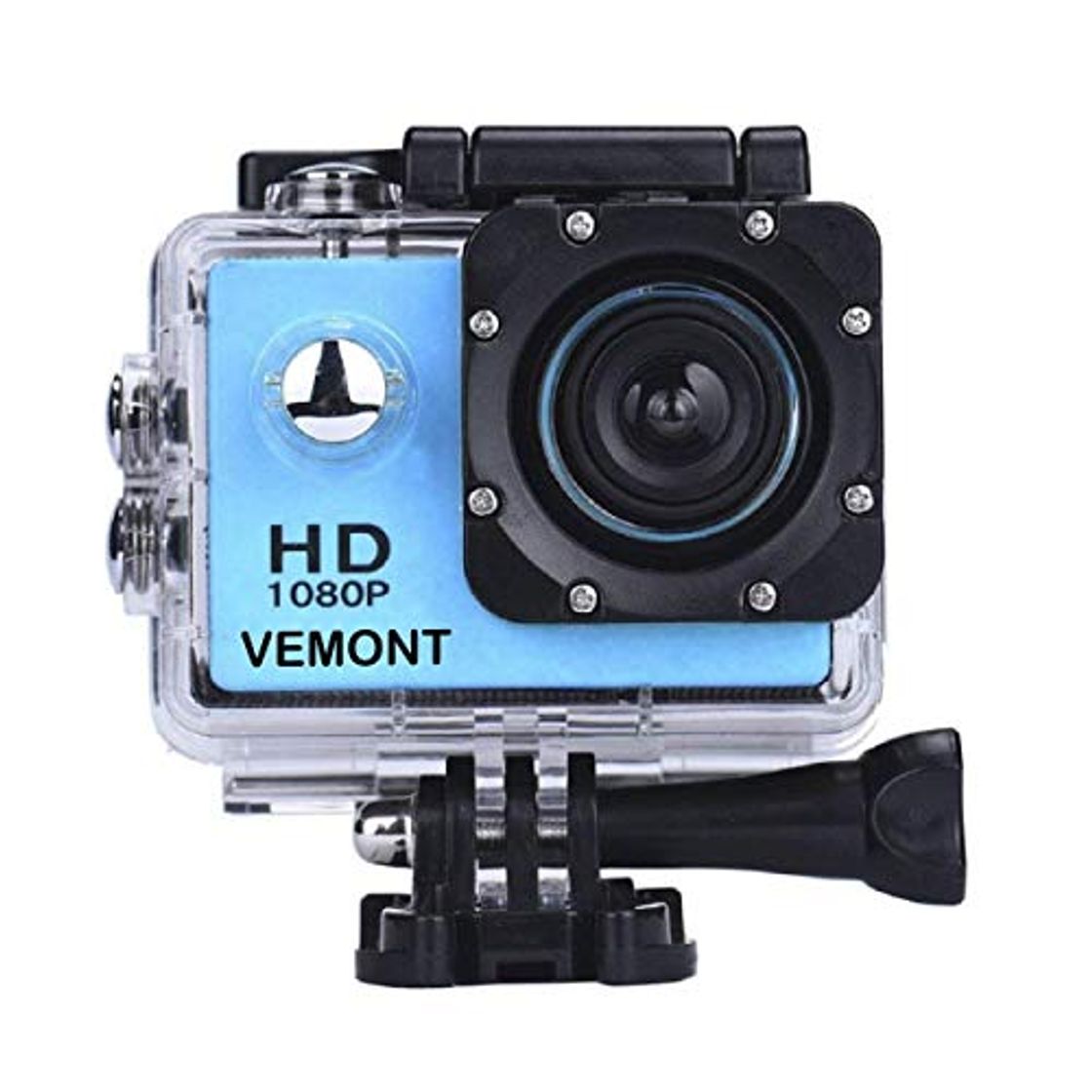 Social YMHX Vemont Cámara Deportiva 1080P HD Impermeable 30M Pantalla de 2.0 Lente