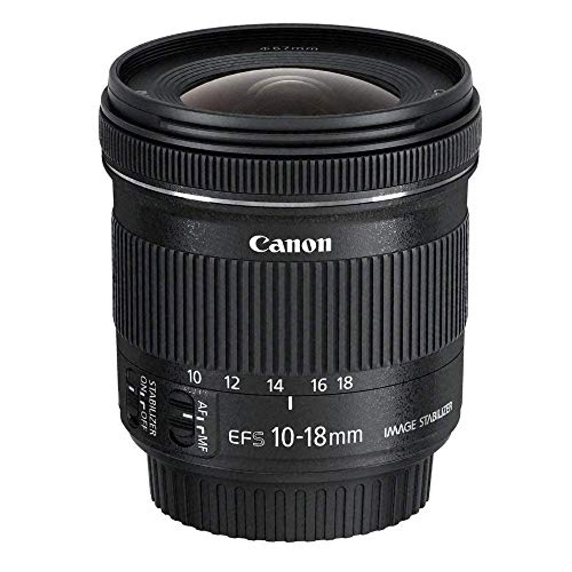 Electronic Canon EF-S 10-18 mm f:4.5-5.6 IS STM - Objetivo para Canon