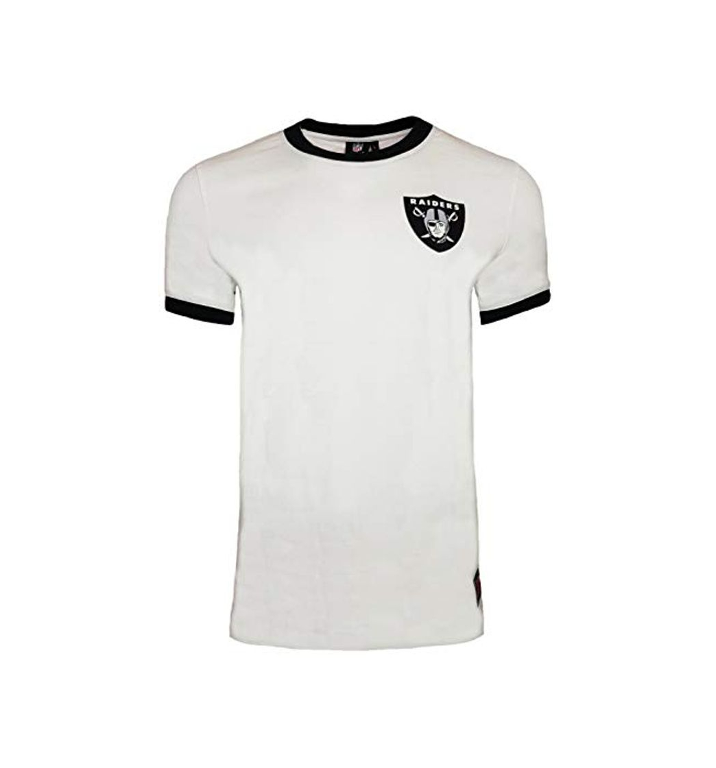 Moda NFL Oakland Raiders Muscle Fit Ringer Playera