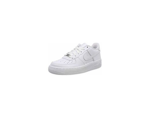 Nike Air Force 1, Zapatillas de Baloncesto Unisex Niños, Blanco