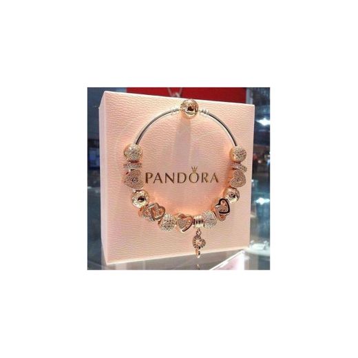 PANDORA Damen-Pulsera 925 de Plata 16