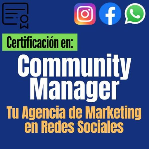 CURSO DE "COMMUNITY MANAGER EN REDES SOCIALES"