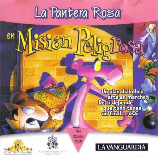 Videogames Pantera Rosa Misión peligrosa 🐩