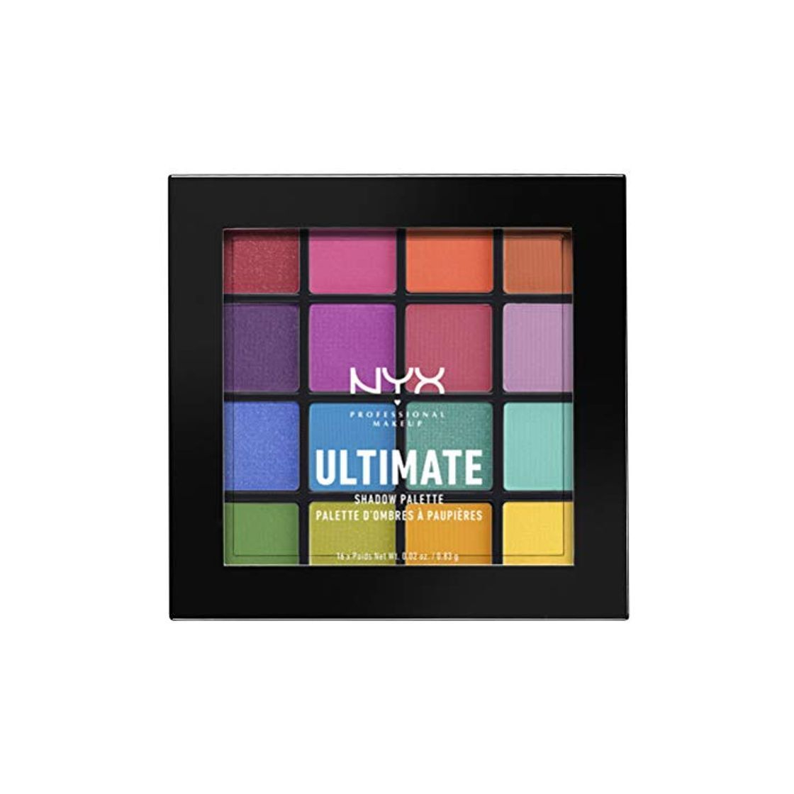 Beauty Paleta de sombras de NYX