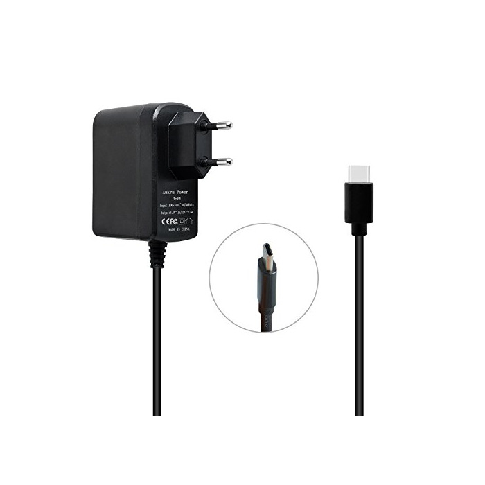 Producto Aukru 5V 3A/15 V 2.6A AC Carga rápida PD Tipo C Adaptador