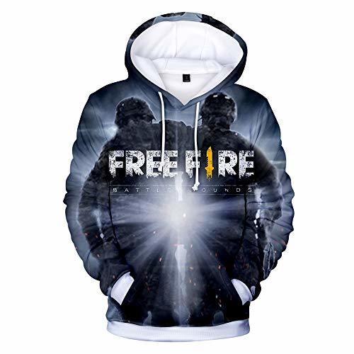 Product Unisex Free Fire Sudaderas Sudadera Impresión 3D Sudadera con Capucha Popular Anime