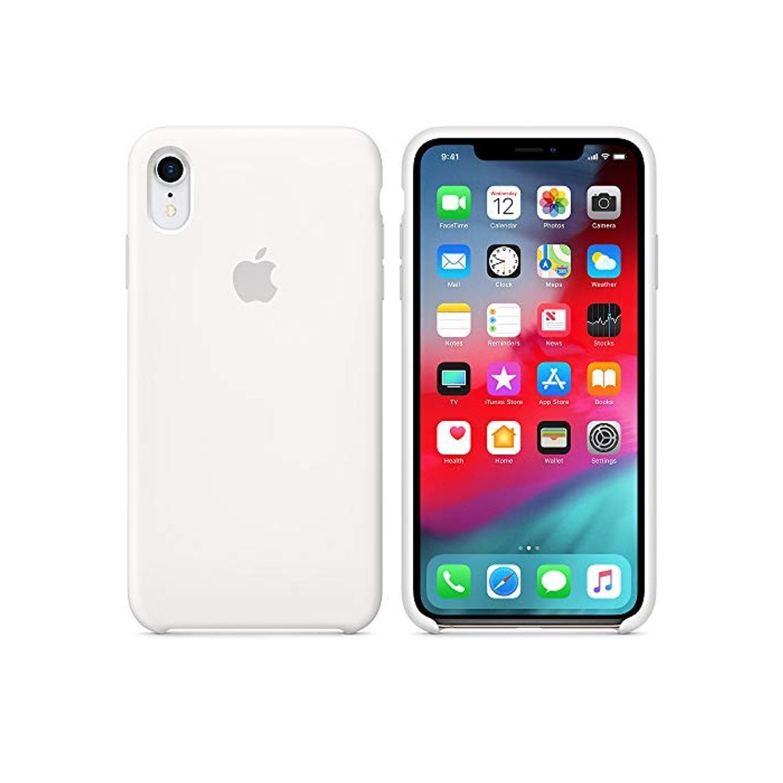 Product AIWE-ES Funda para iPhone XR 6.1" Funda Silicona Líquida con Protección contra