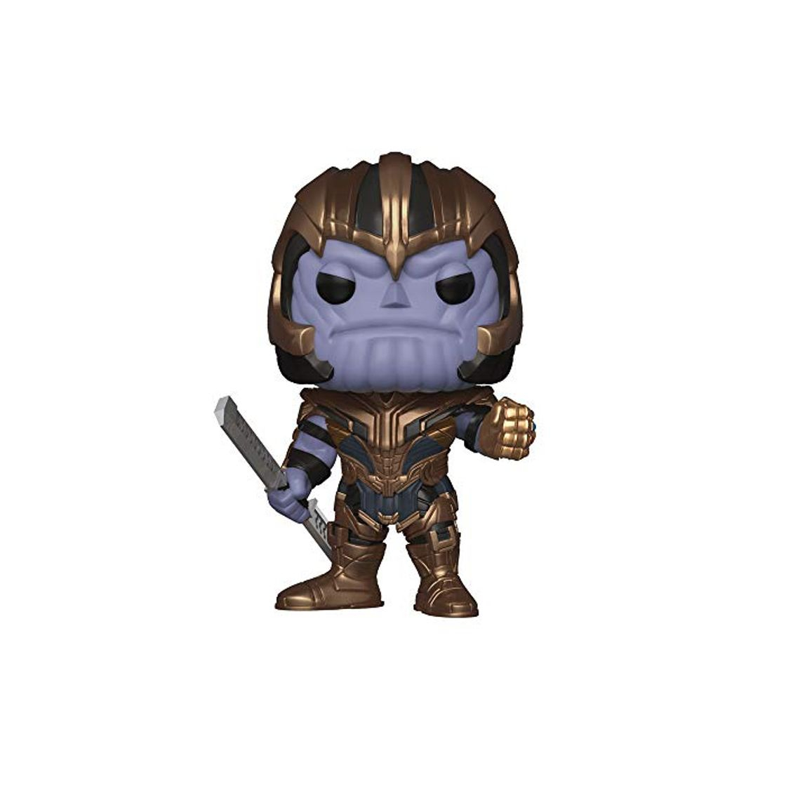 Funko- Pop Bobble: Avengers Endgame: Thanos Marvel Collectible Figure, Multicolor, Estándar