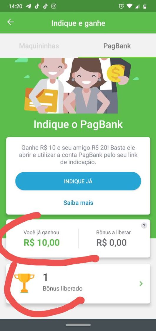 Fashion Quer ganhar R$20? Use meu link de indicação acima 🖕