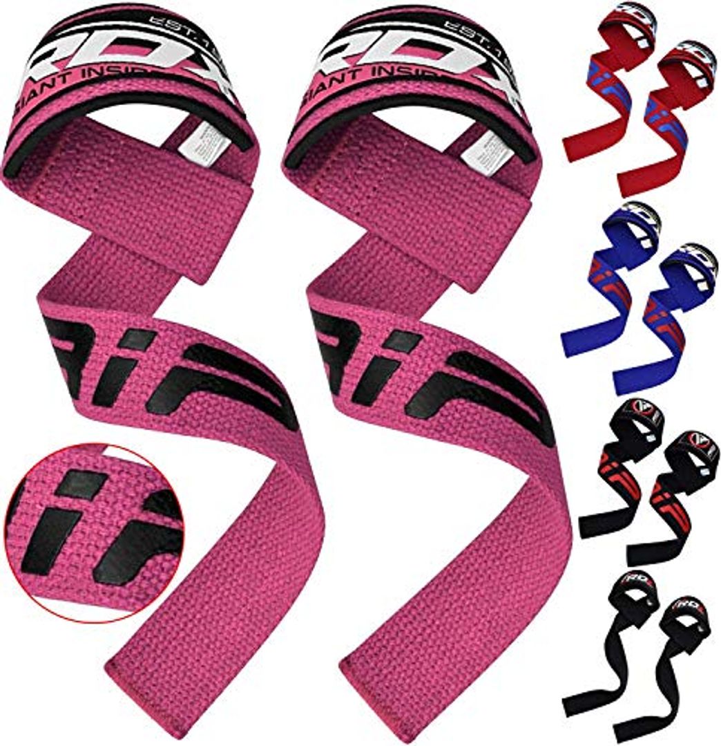 Product RDX Correas Levantamiento Gimnasio Pesas Muñequeras Elevación Gym Straps Deportivas