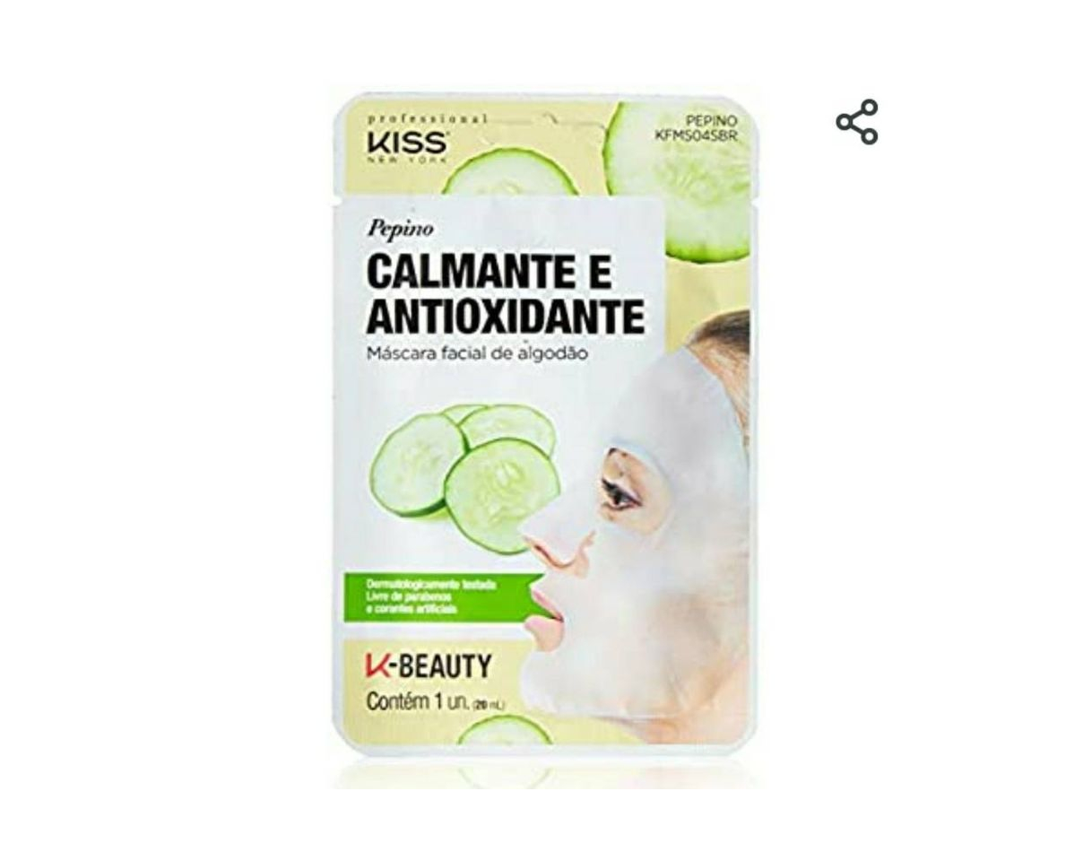 Product Máscara Facial de Algodão e Pepino