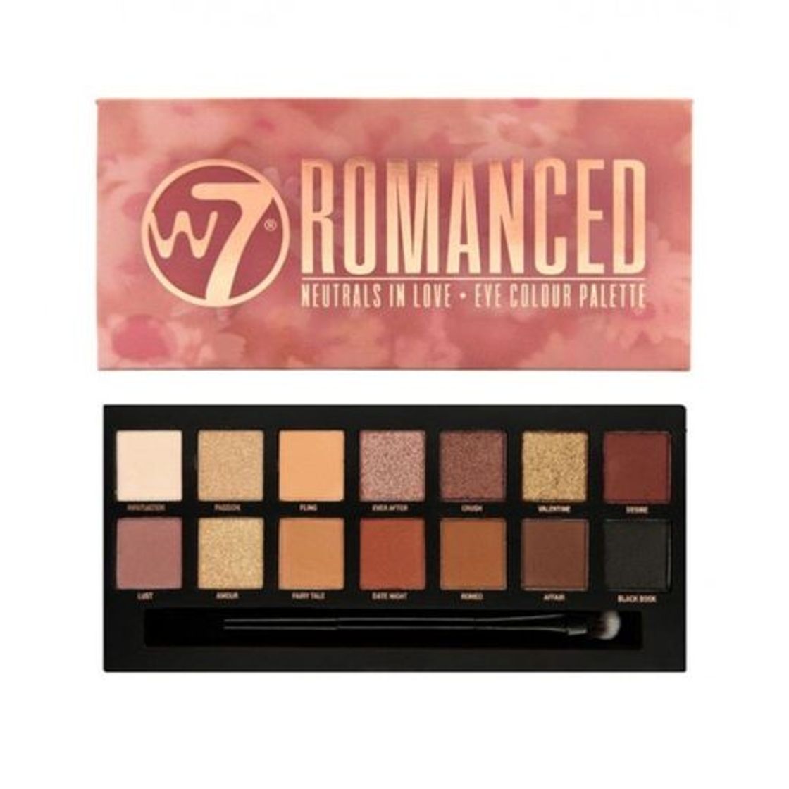Social Paleta de sombras Romanced W7