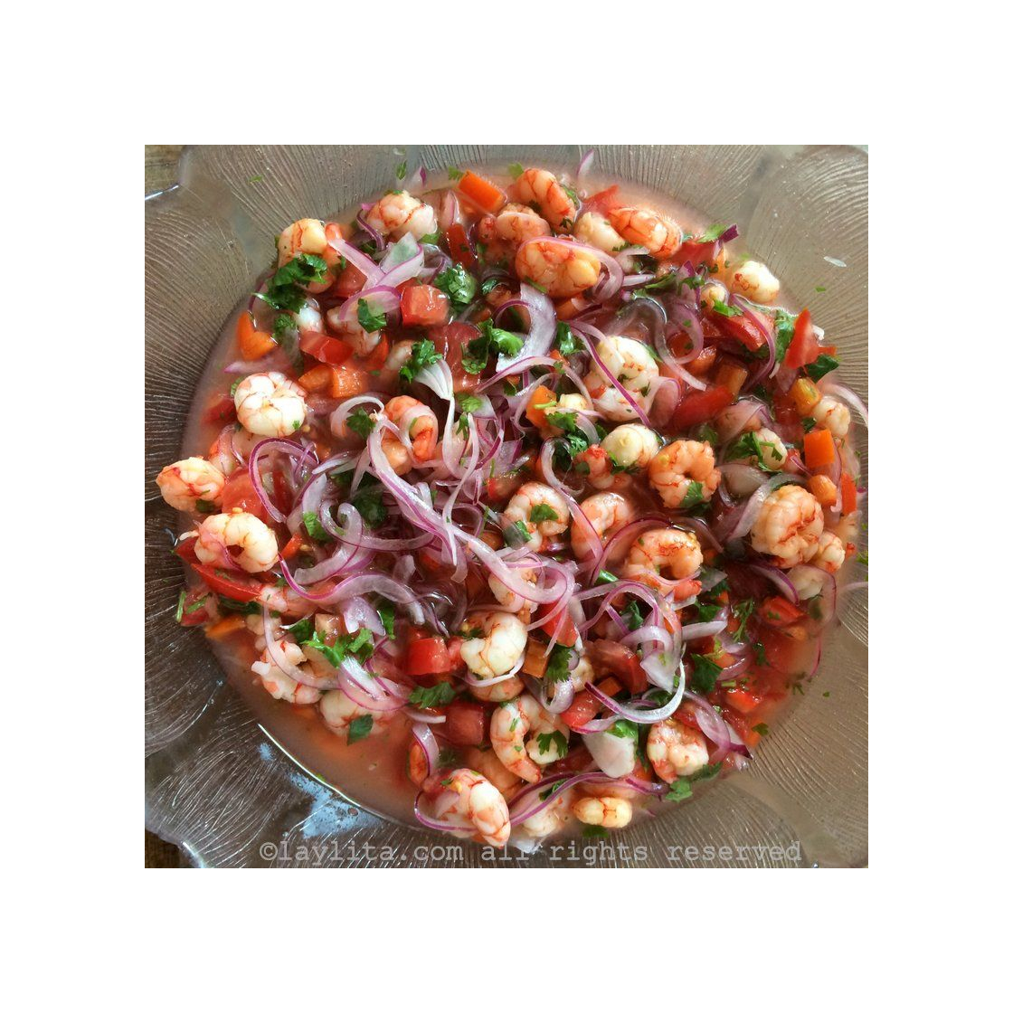 Product Ceviche De Camarón