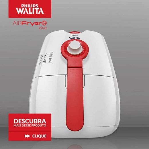 FRITADEIRA ELÉTRICA AIRFRYER VIVA PHILIPS WALITA

