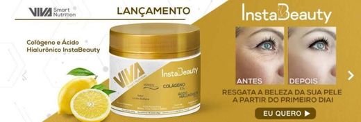 COLÁGENO + ÁCIDO HIALURÔNICO INSTABEAUTY 

