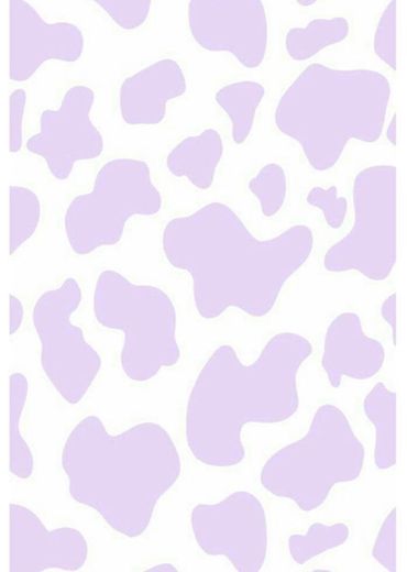 violet cow print