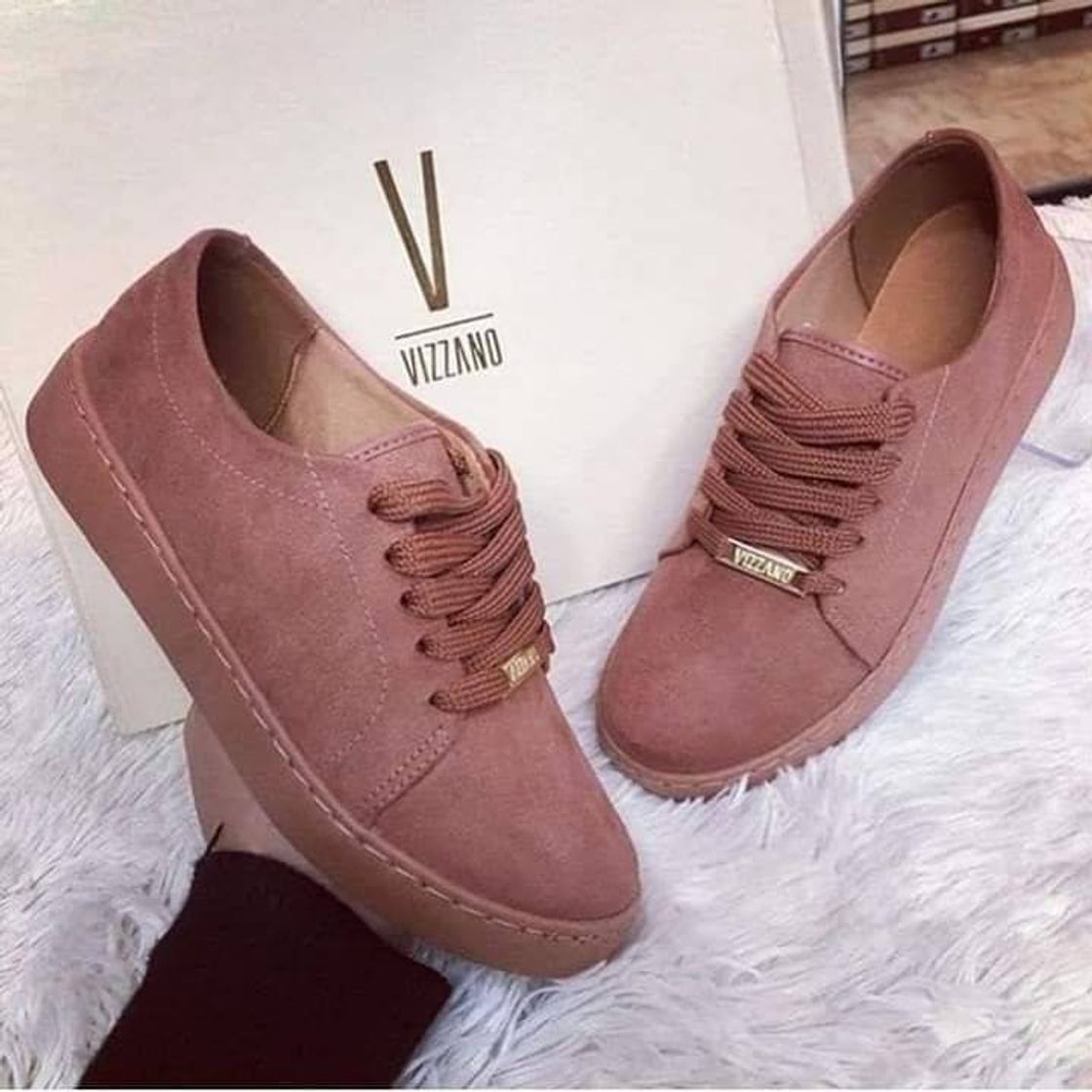 Moda Tenis rosa vizano