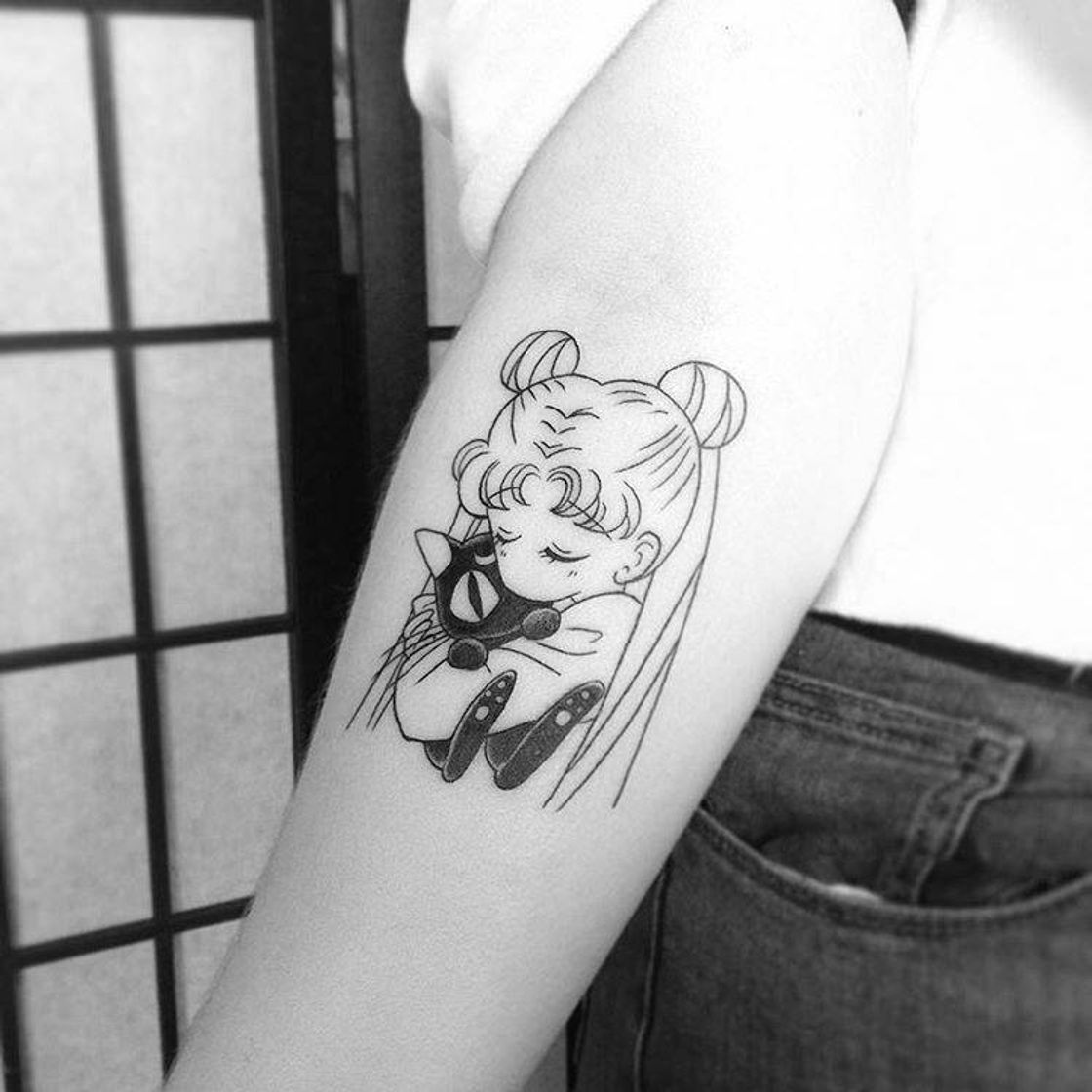 Moda Tatuaje de Sailor Moon UwU