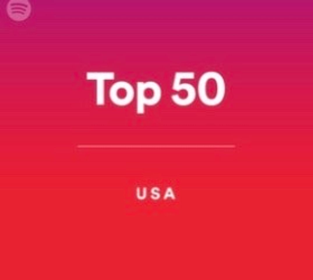 Canción Top 50 🇺🇸