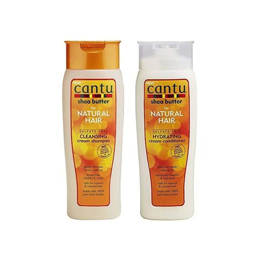 Cantu Shea Butter for Natural Hair Shampoo and Conditioner SULFATE FREE by