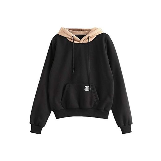 ZAFUL Sudaderas con Capucha Pullover para Mujer 2019