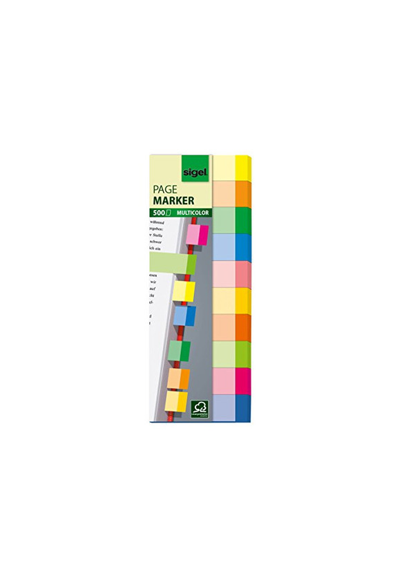 Social SIGEL HN682 Marcapáginas de papel adhesivos