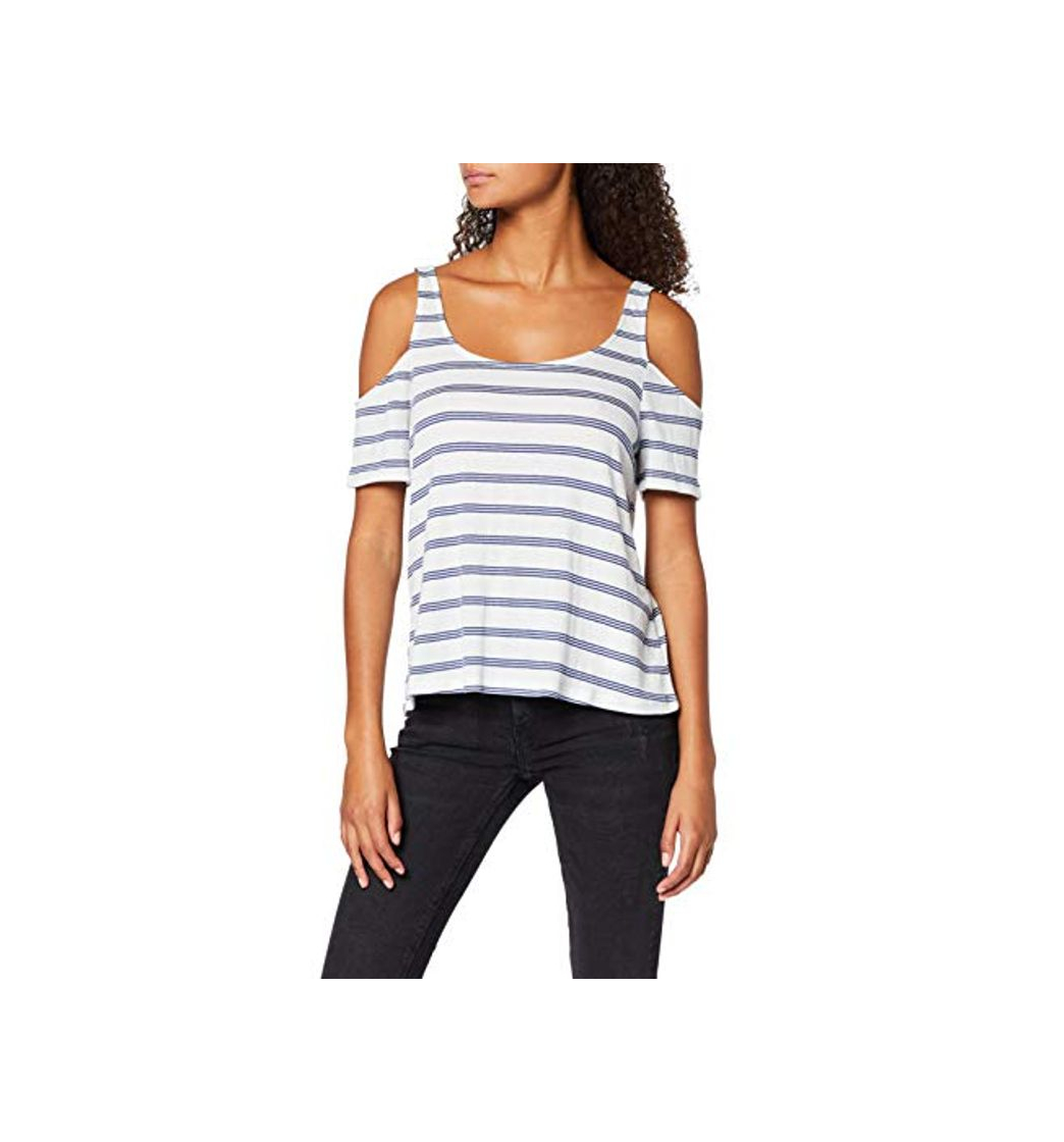 Products Springfield 4.2.Pc.Off Shoulder Rayas Blusa, Multicolor