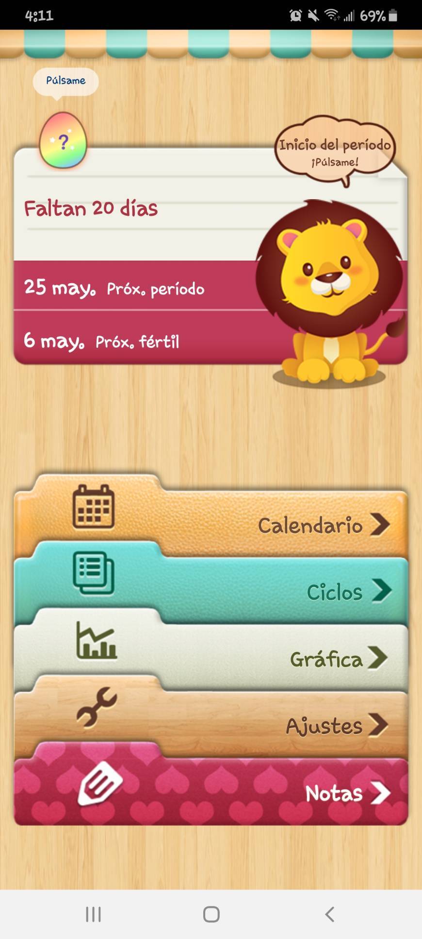 Aplicaciones Period Tracker - Period Calendar Ovulation Tracker 