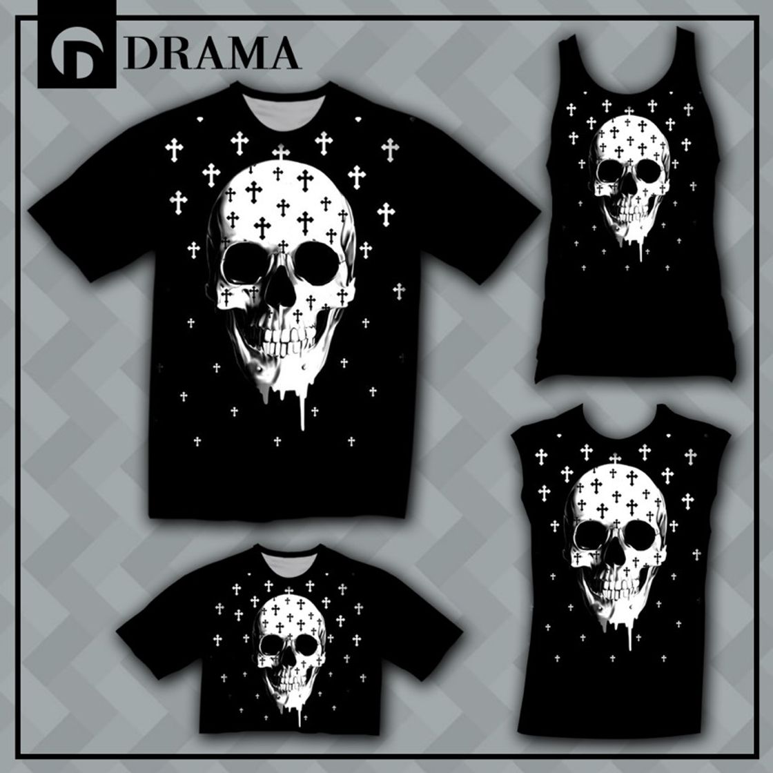 Productos Camisa Black Skull