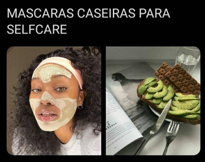 Moda receitinha para skin care