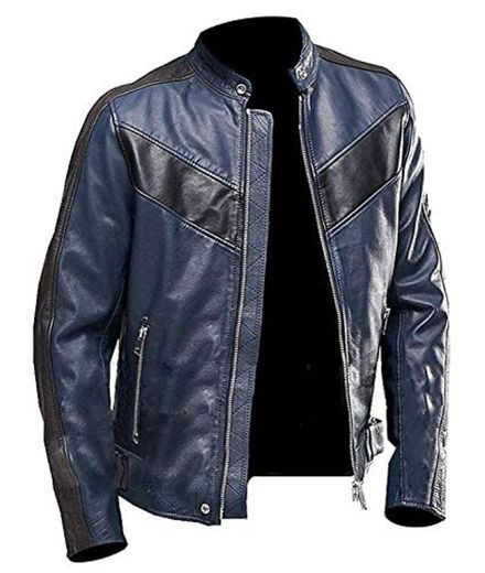 Australian Bikers Gear chaqueta moto Cafe Racer en color negro envejecido y rayas rojas oxblow con protecciones homologadas y extraíbles en talla XL
Australian Bikers Gear  chaqueta moto Cafe Racer en color negro envejecido y rayas blancas  con proteccion