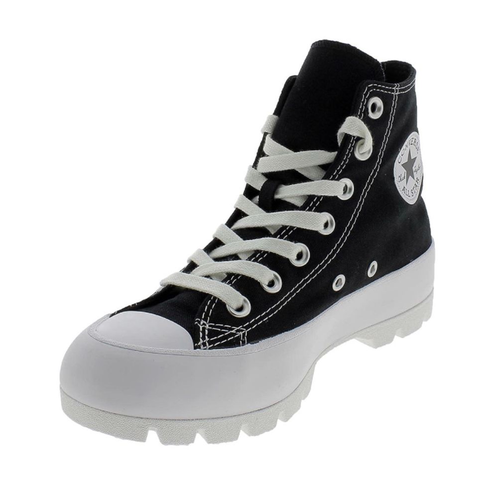 Social Converse CTAS Lift Lugged• En Negro🔝🖤 