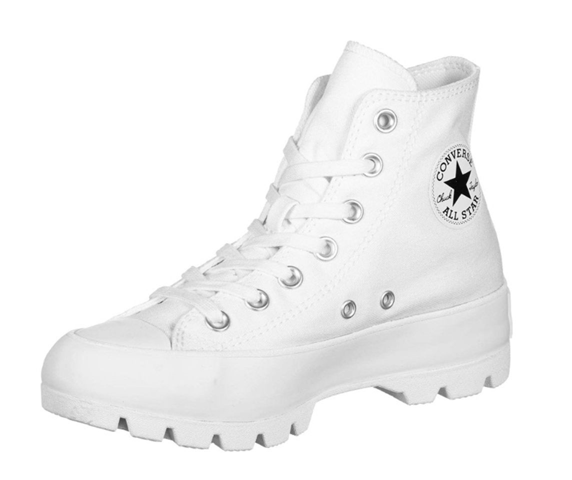 Social Converse CTSA Lift Lugged• En Blanco🔝🤍 