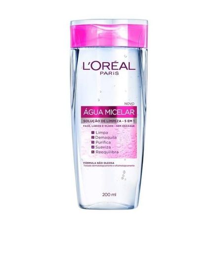 
Água Micelar L'Oréal Paris Solução de Limpeza Facial 5 em 1
