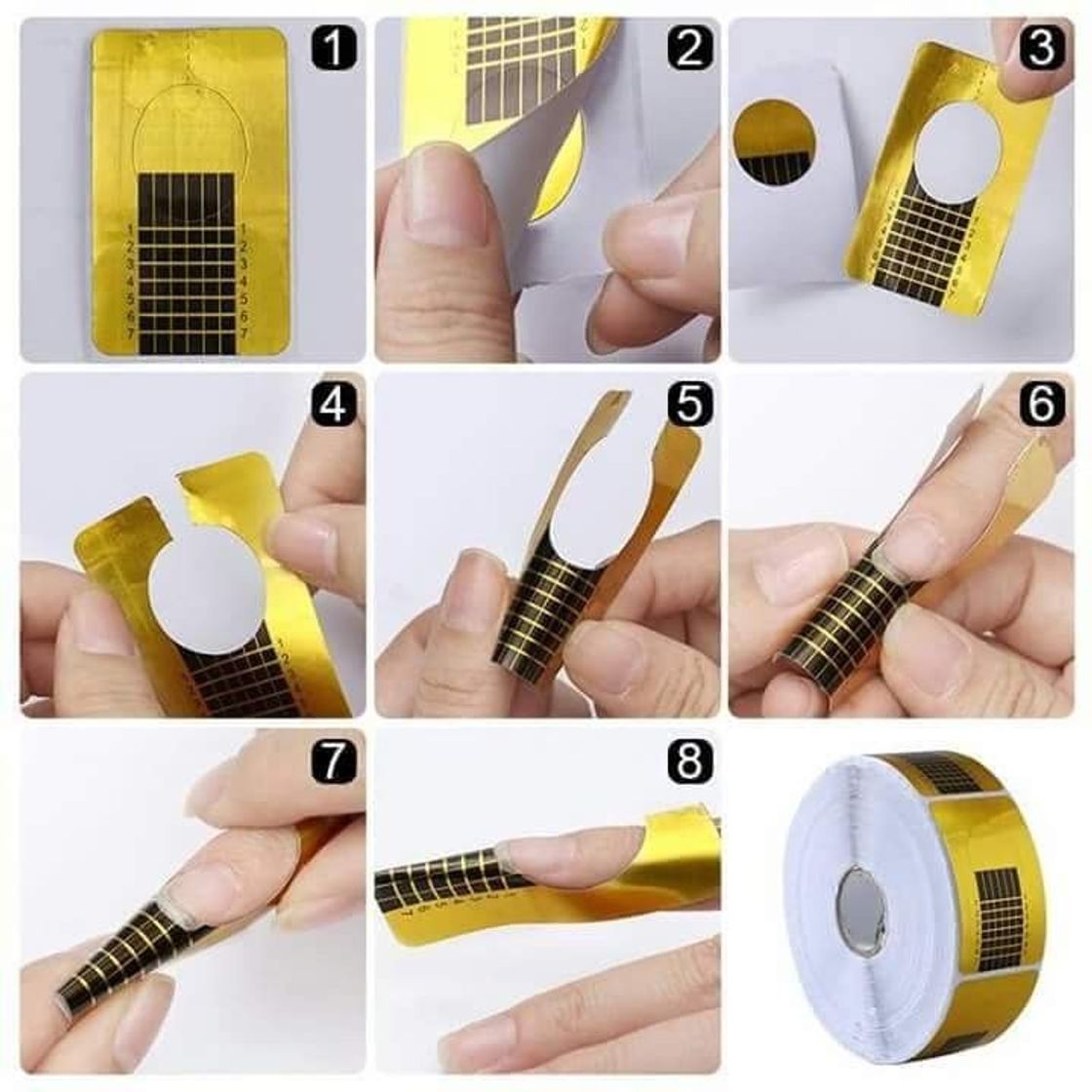 Moda Moldes para hacer uñas