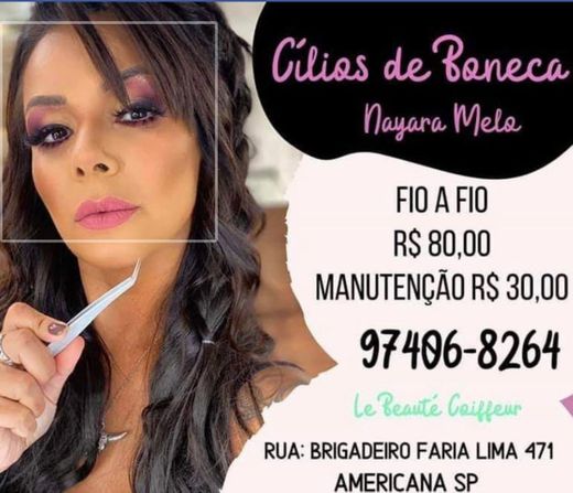  Nayara cílios de boneca 