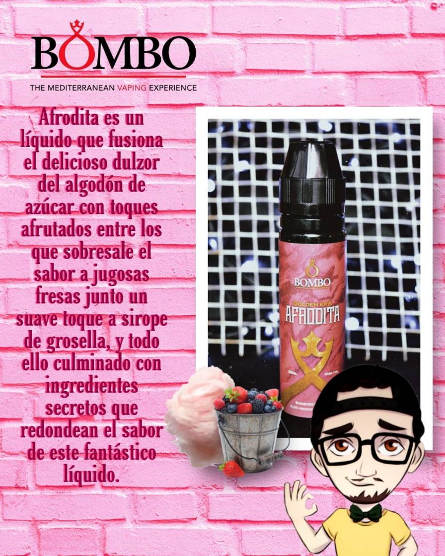 Fashion AFRODITA DE BOMBO E-LIQUIDS