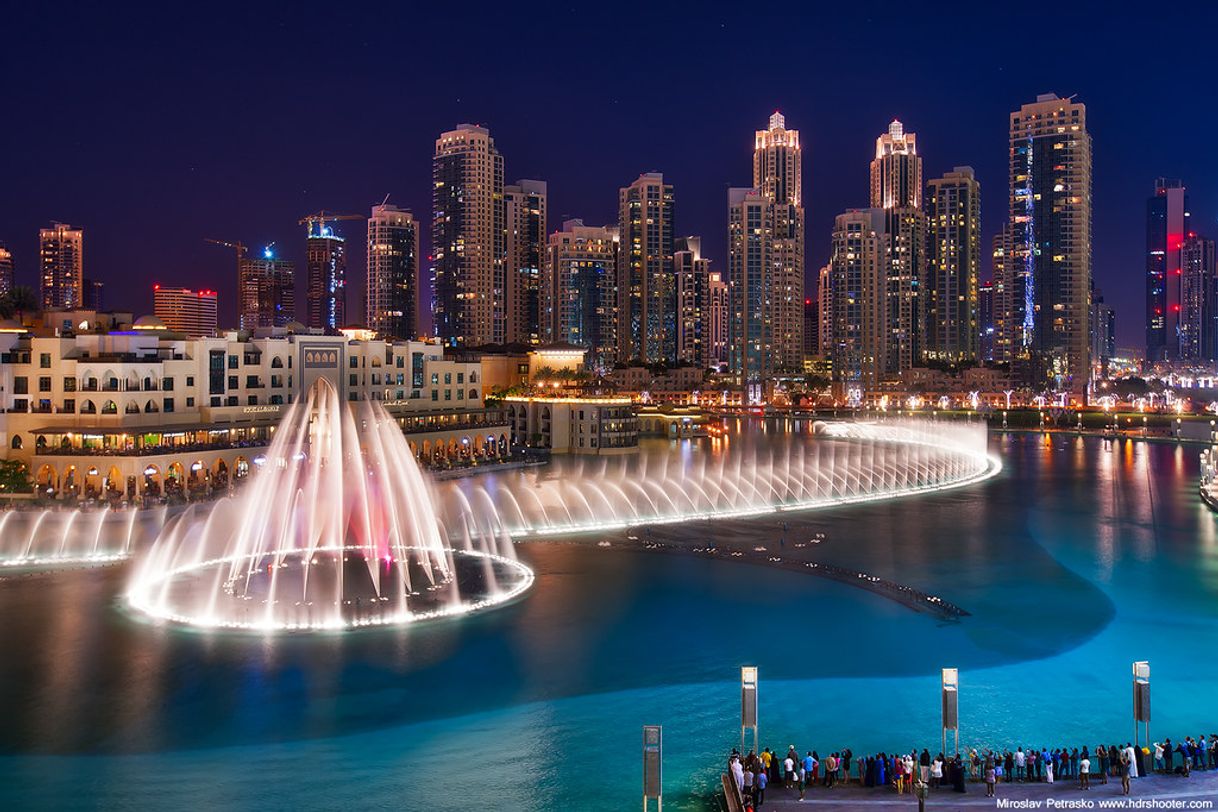 Lugar The Dubai Fountain