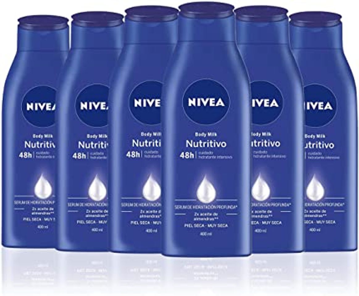 Beauty NIVEA Body Milk Nutritivo en pack de 6