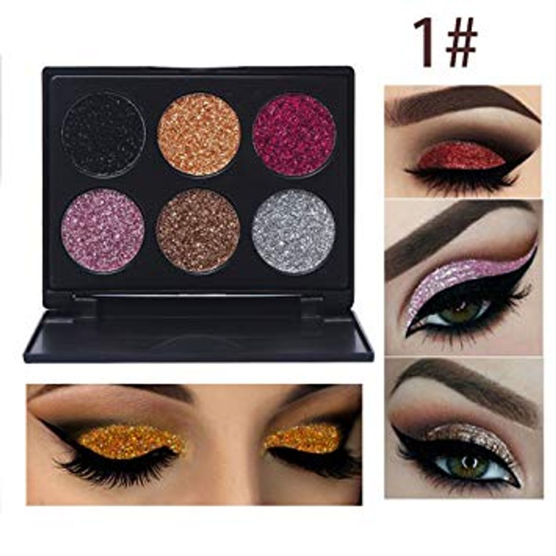 Social Beauty Glazed Paleta De Sombras De Ojos Profesionales