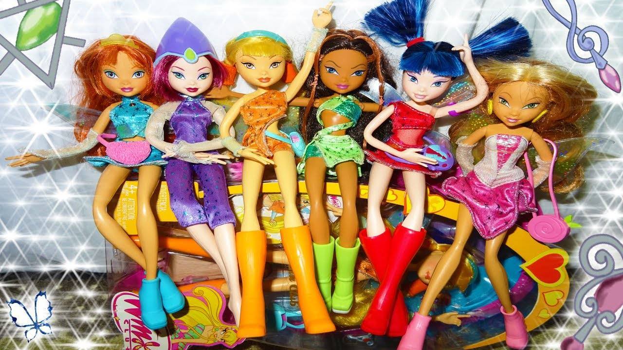 Moda Mattel Doll Winx Club