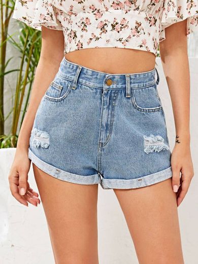 SHORTS DENIM