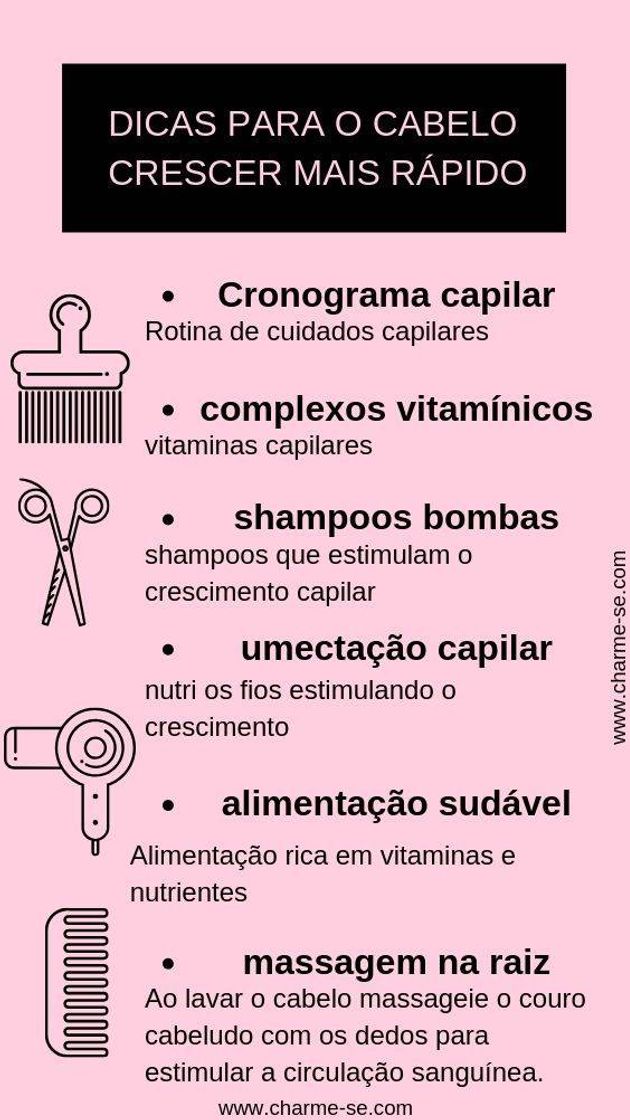 Products Como fazer o cabelo crescer mais rápido!