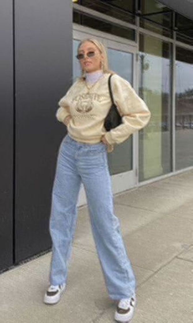 Social Calça wide leg