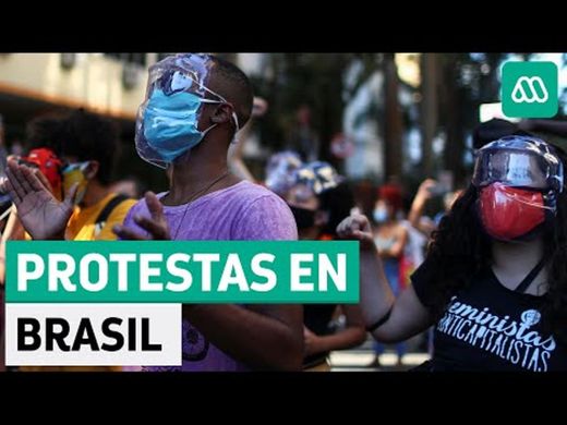Brasil crece protesta callejeras contra el gobierno de jair 